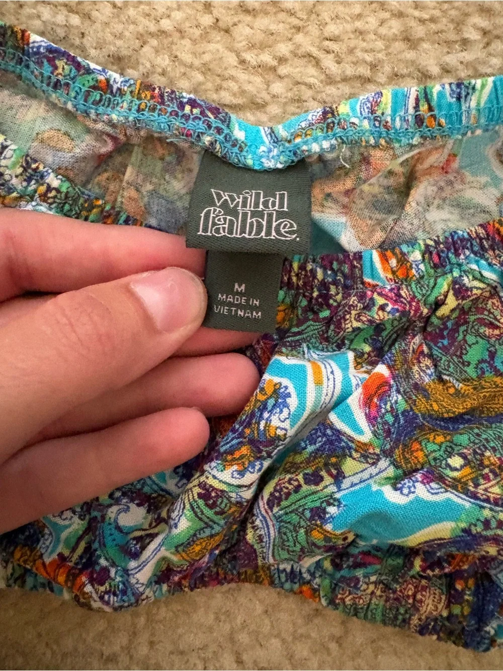 wild fable vibrant teal